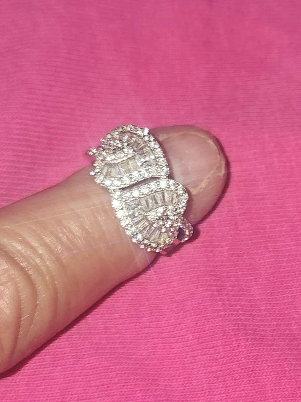 BELLA LUCE/Ring - Silver Tone
